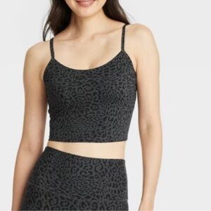 Leopard Print Crop Top